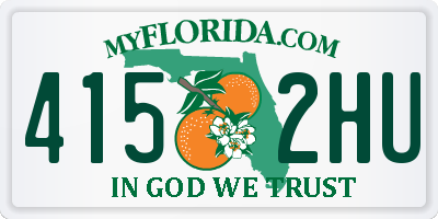 FL license plate 4152HU