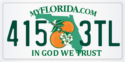 FL license plate 4153TL