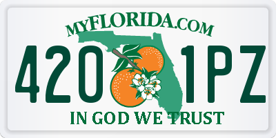 FL license plate 4201PZ