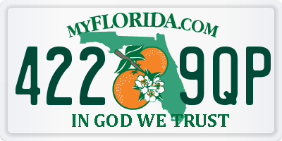 FL license plate 4229QP
