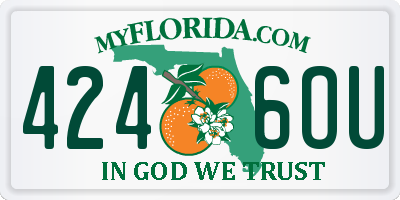 FL license plate 4246OU