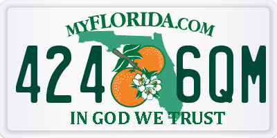 FL license plate 4246QM