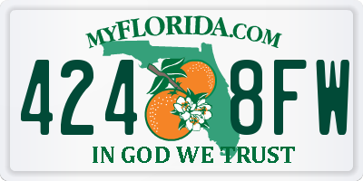 FL license plate 4248FW