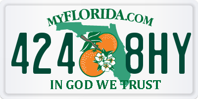 FL license plate 4248HY
