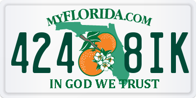 FL license plate 4248IK