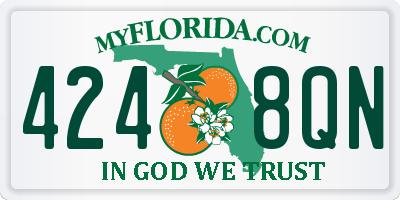 FL license plate 4248QN