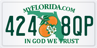 FL license plate 4248QP