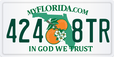 FL license plate 4248TR