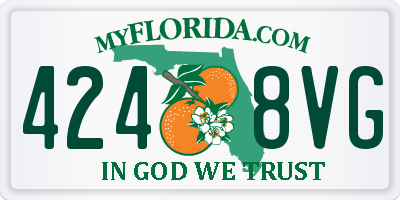 FL license plate 4248VG