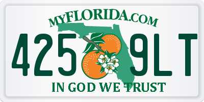 FL license plate 4259LT