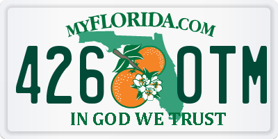 FL license plate 4260TM