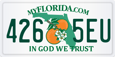 FL license plate 4265EU