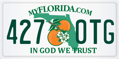 FL license plate 4270TG
