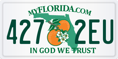 FL license plate 4272EU