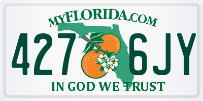 FL license plate 4276JY