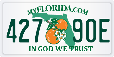 FL license plate 4279OE