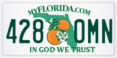FL license plate 4280MN