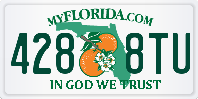 FL license plate 4288TU