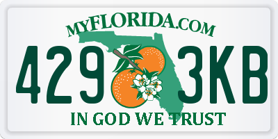 FL license plate 4293KB