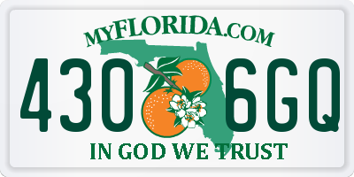 FL license plate 4306GQ