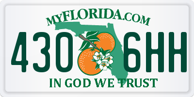 FL license plate 4306HH