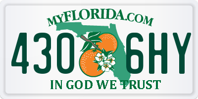 FL license plate 4306HY