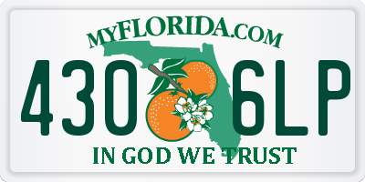FL license plate 4306LP