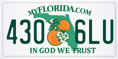 FL license plate 4306LU