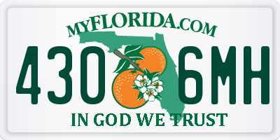 FL license plate 4306MH