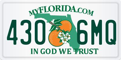 FL license plate 4306MQ