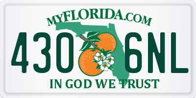 FL license plate 4306NL