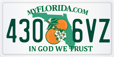FL license plate 4306VZ