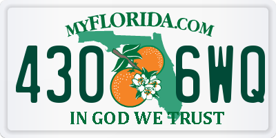 FL license plate 4306WQ