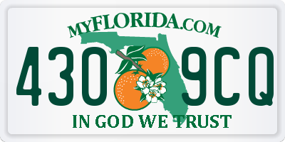 FL license plate 4309CQ