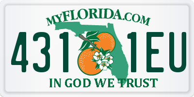FL license plate 4311EU