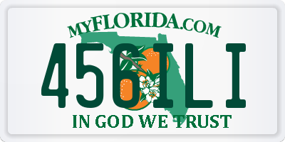 FL license plate 456ILI