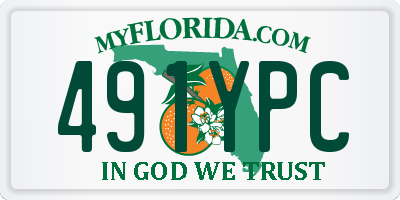 FL license plate 491YPC