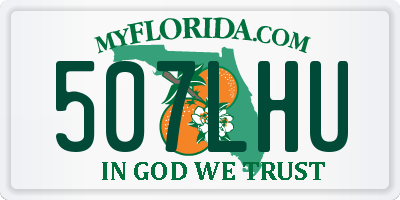 FL license plate 507LHU