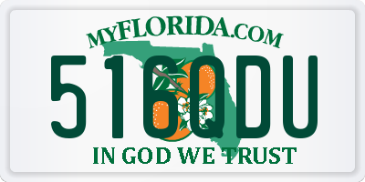 FL license plate 516QDU