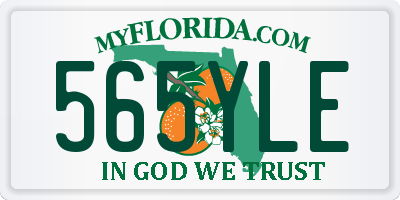 FL license plate 565YLE