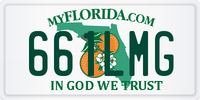 FL license plate 661LMG