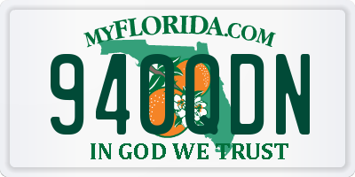 FL license plate 940QDN
