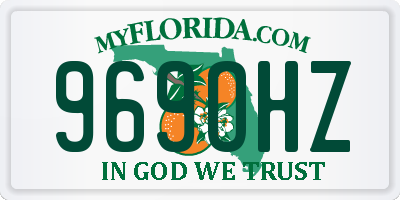 FL license plate 969OHZ