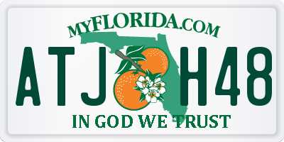 FL license plate ATJH48