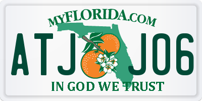 FL license plate ATJJ06