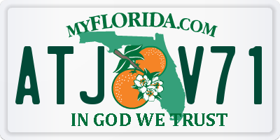 FL license plate ATJV71
