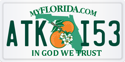 FL license plate ATKI53