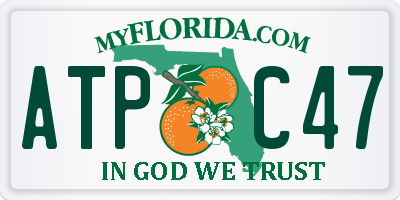 FL license plate ATPC47
