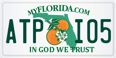 FL license plate ATPI05