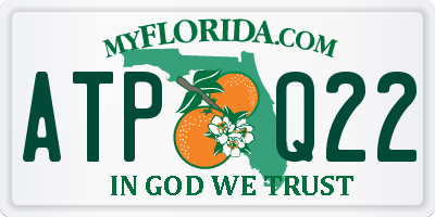 FL license plate ATPQ22